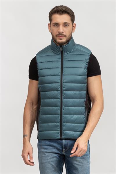 Calvin Klein Recycled Side Logo Erkek Yelek