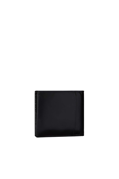 Calvin Klein Refined Emblem Mix Billfold Erkek Cüzdan Siyah