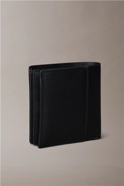 Calvin Klein Refined Mix Slim Trifold W Card Erkek Cüzdan Siyah