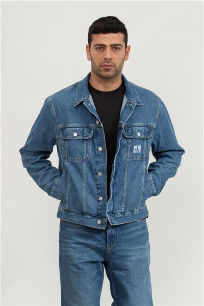 Calvin Klein Regular 90S Denim Erkek Jean Ceket