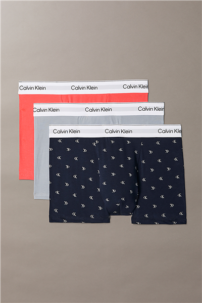 Calvin Klein Relaxed Fit Trunk 3P Erkek 3lü Boxer