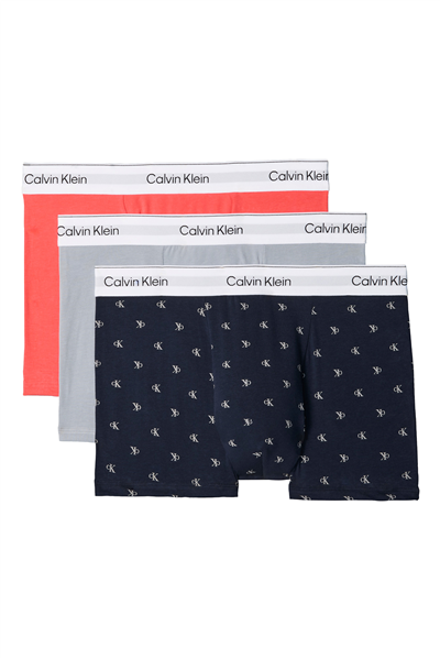 Calvin Klein Relaxed Fit Trunk 3P Erkek 3lü Boxer