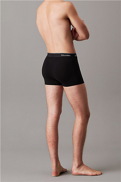 Calvin Klein Relaxed Fit Trunk 3PK Erkek 3lü Boxer Siyah