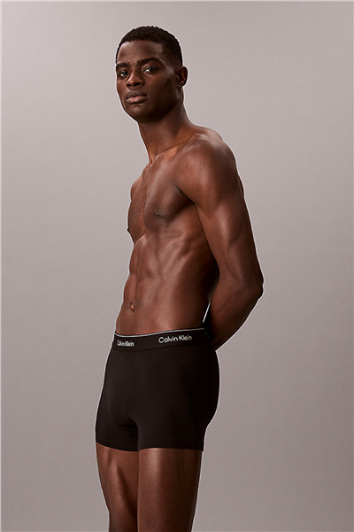 Calvin Klein Relaxed Fit Trunk 3PK Erkek 3lü Boxer Siyah