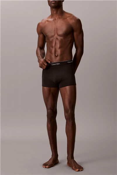 Calvin Klein Relaxed Fit Trunk 3PK Erkek 3lü Boxer Siyah