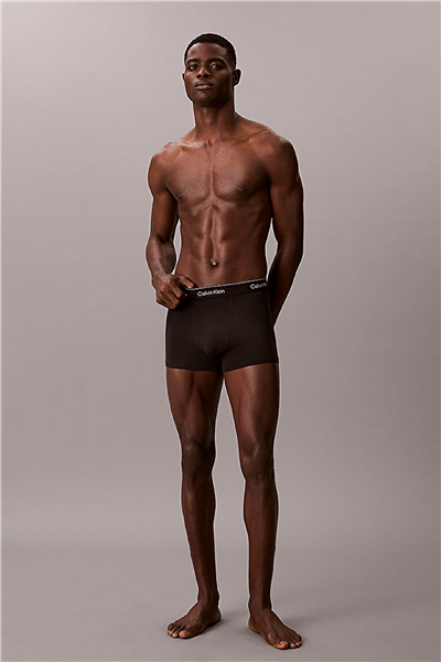 Calvin Klein Relaxed Fit Trunk 3PK Erkek 3lü Boxer Siyah