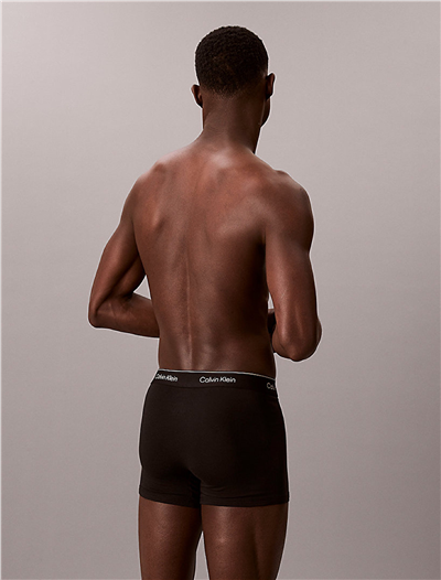 Calvin Klein Relaxed Fit Trunk 3PK Erkek 3lü Boxer Siyah
