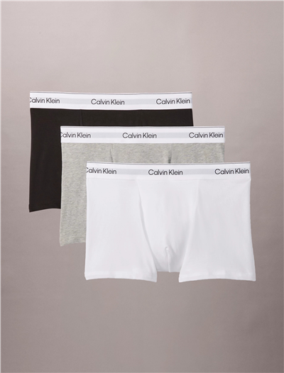 Calvin Klein Relaxed Fit Trunk 3PK Erkek 3lü Boxer Çok Renkli
