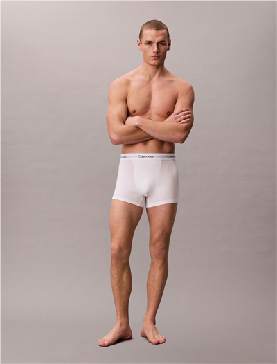 Calvin Klein Relaxed Fit Trunk 3PK Erkek 3lü Boxer Çok Renkli