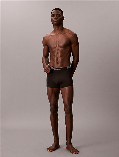 Calvin Klein Relaxed Fit Trunk 3PK Erkek 3lü Boxer Siyah