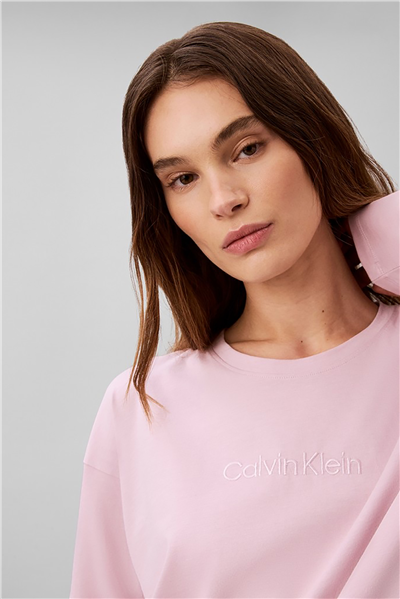 Calvin Klein Relaxed Ls Tee Kadın Pijama Üstü