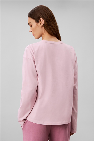 Calvin Klein Relaxed Ls Tee Kadın Pijama Üstü