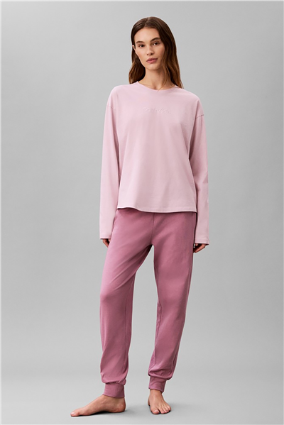 Calvin Klein Relaxed Ls Tee Kadın Pijama Üstü