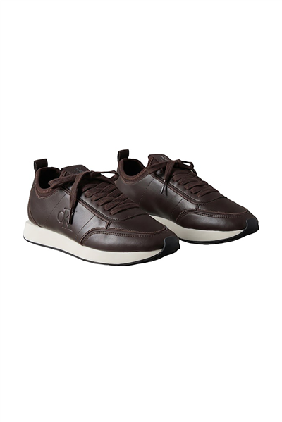 Calvin Klein Retro Runner Sock Panl Lth Neo Kadın Sneaker Mor