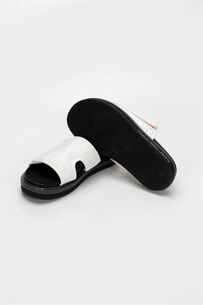 Calvin Klein Sandal Slide Softny Erkek Sandalet Beyaz