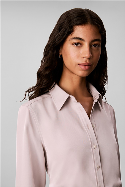 Calvin Klein Satin Twill Shirt Kadın Gömlek