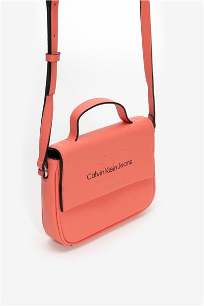 Calvin Klein Sculpted Boxy Flap Cb20 Mono Kadın Mini Omuz Çantası