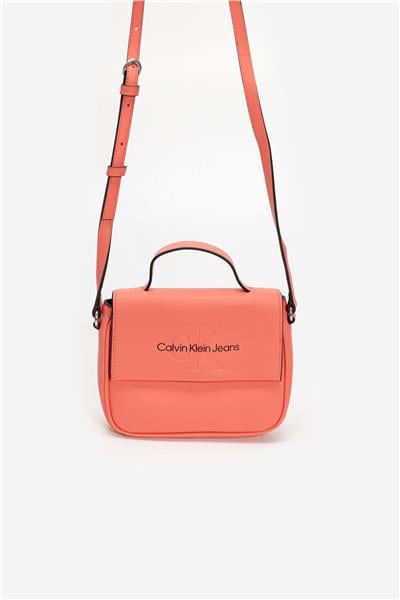 Calvin Klein Sculpted Boxy Flap Cb20 Mono Kadın Mini Omuz Çantası