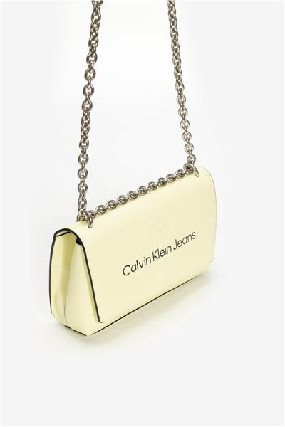 Calvin Klein Sculpted Ew Flap Conv25 Mono Kadın Mini Omuz Çantası