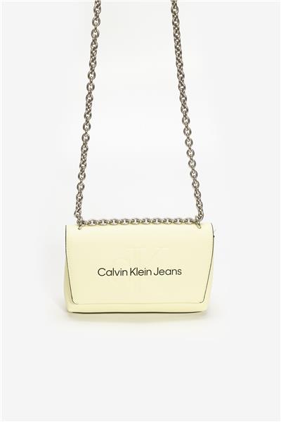 Calvin Klein Sculpted Ew Flap Conv25 Mono Kadın Mini Omuz Çantası