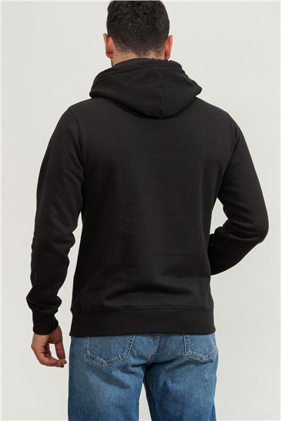 Calvin Klein Seasonal Monologo Regular Hoodie Erkek Kapüşonlu Sweatshirt
