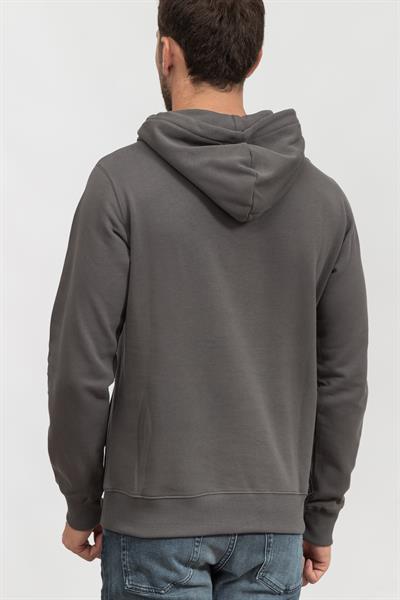 Calvin Klein Seasonal Monologo Regular Hoodie Erkek Kapüşonlu Sweatshirt