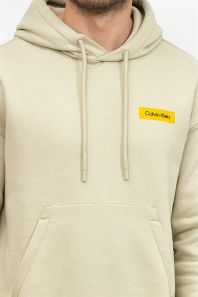 Calvin Klein Sense Layer Back Graphic Erkek Kapüşonlu Sweatshirt