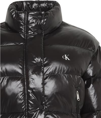 Calvin Klein Shine Crop Puffer Kadın Mont