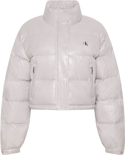 Calvin Klein Shine Crop Puffer Kadın Mont