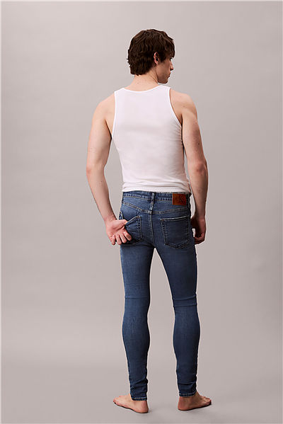 Calvin Klein Skinny Canyon Blue J Erkek Jean Pantolon