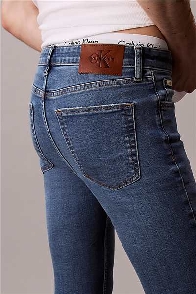 Calvin Klein Skinny Canyon Blue J Erkek Jean Pantolon