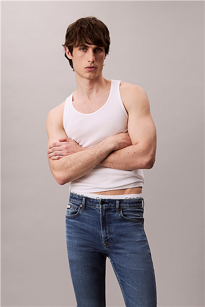 Calvin Klein Skinny Canyon Blue J Erkek Jean Pantolon