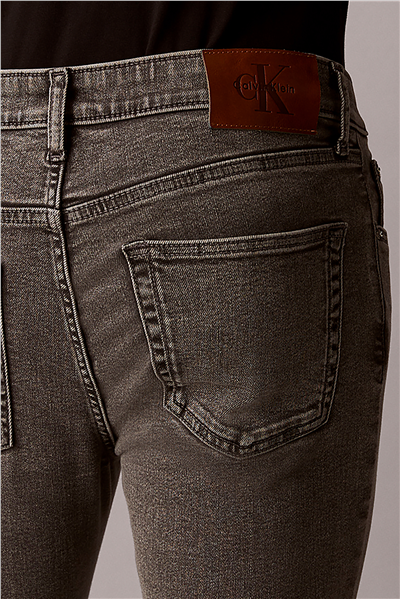 Calvin Klein Skinny Light Oyster Erkek Jean Pantolon