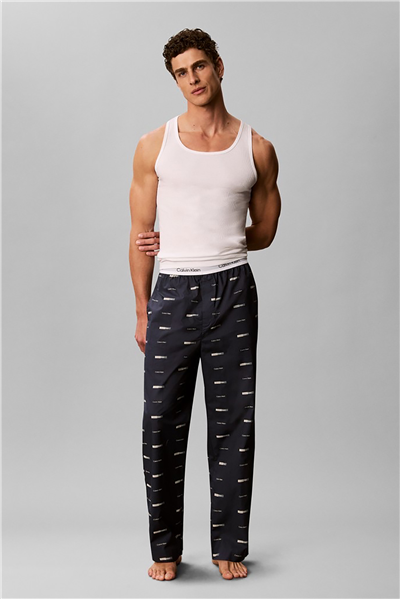 Calvin Klein Sleep Pant Erkek Pijama Altı Mavi