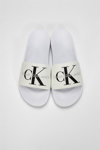 Calvin Klein Slide Monogram Co Erkek Terlik