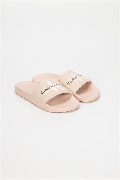 Calvin Klein Slide Monogram Kadın Terlik