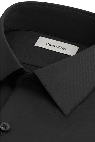 Calvin Klein Slim Actv Perf Str Sld Erkek Gömlek