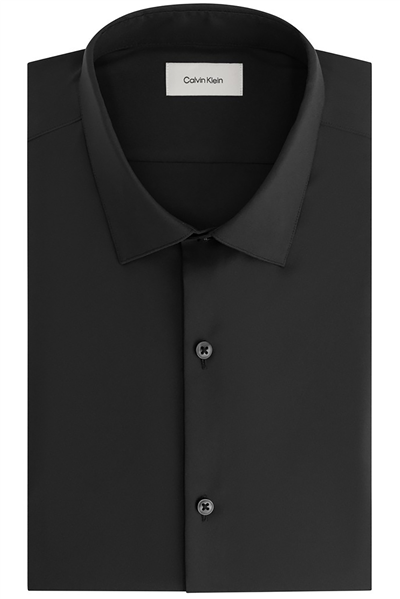 Calvin Klein Slim Actv Perf Str Sld Erkek Gömlek