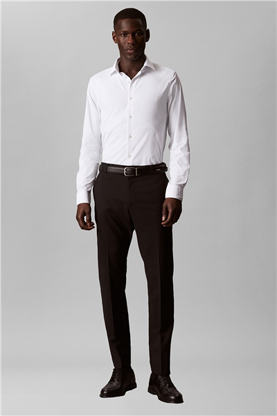 Calvin Klein Slim Actv Perf Str Sld Erkek Gömlek