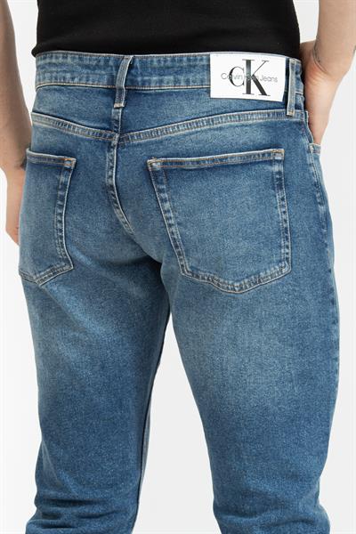 Calvin Klein Slim Erkek Jean Pantolon Lacivert