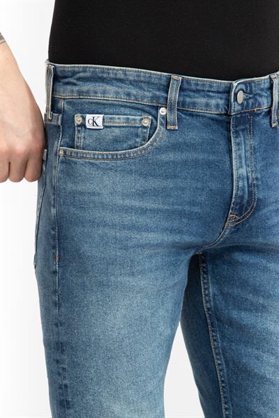 Calvin Klein Slim Erkek Jean Pantolon Lacivert