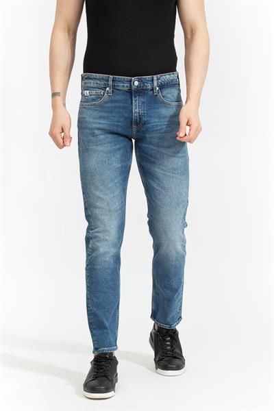 Calvin Klein Slim Erkek Jean Pantolon Lacivert