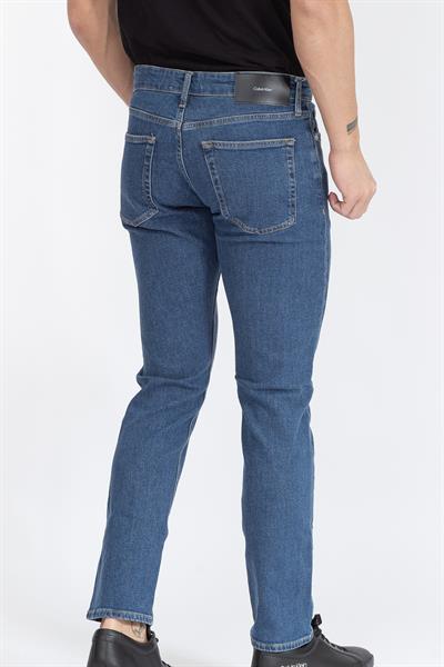 Calvin Klein Slim Fit Erkek Jean Pantolon Lacivert