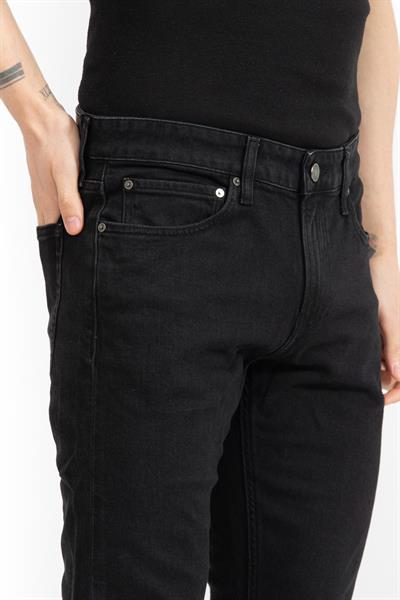 Calvin Klein Slim Fit Rinse Black Erkek Jean Pantolon