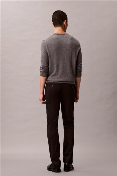 Calvin Klein Slim Sateen Trouser Erkek Chino Pantolon