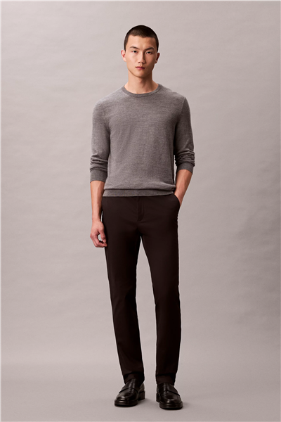 Calvin Klein Slim Sateen Trouser Erkek Chino Pantolon