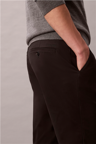 Calvin Klein Slim Sateen Trouser Erkek Chino Pantolon