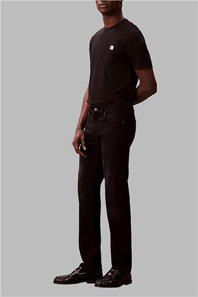 Calvin Klein Slim Straight Wall S Erkek Jean Pantolon Siyah