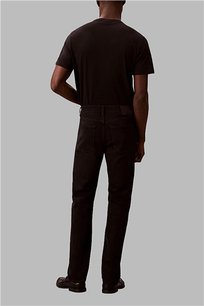 Calvin Klein Slim Straight Wall S Erkek Jean Pantolon Siyah