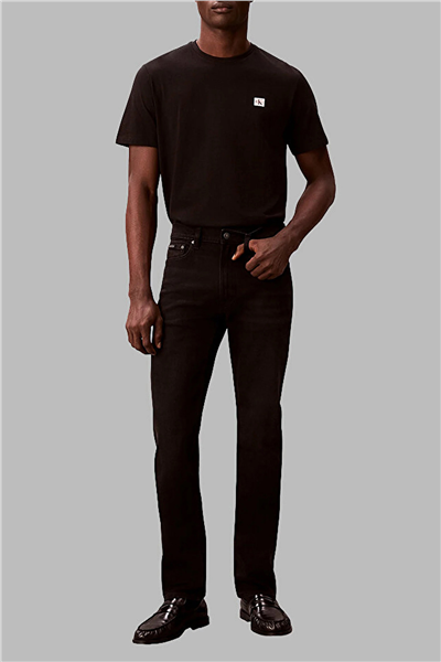 Calvin Klein Slim Straight Wall S Erkek Jean Pantolon Siyah